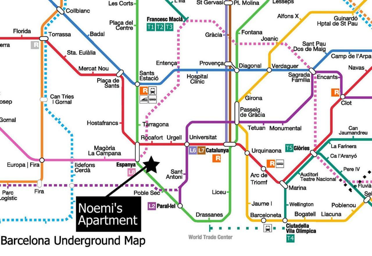 Apartamento Noemi Барселона Екстер'єр фото